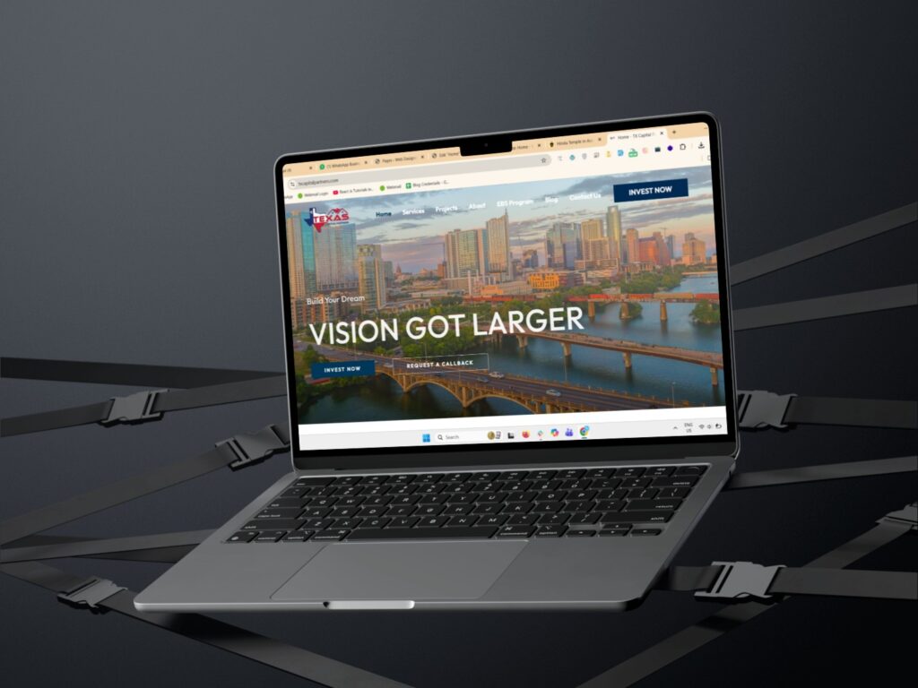 tx capital partner moackup